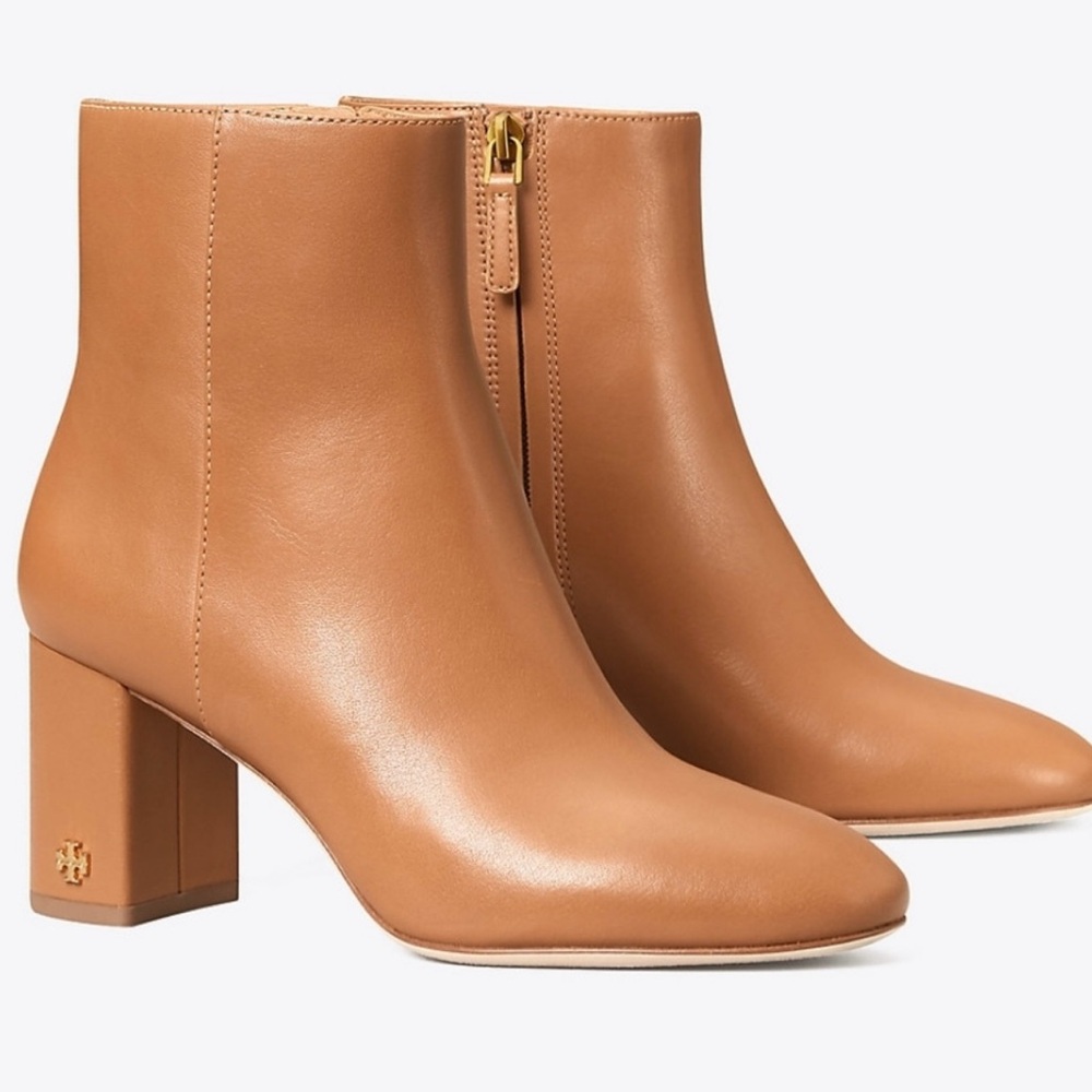 TORY BURCH Brooke Leather Ankle Boots